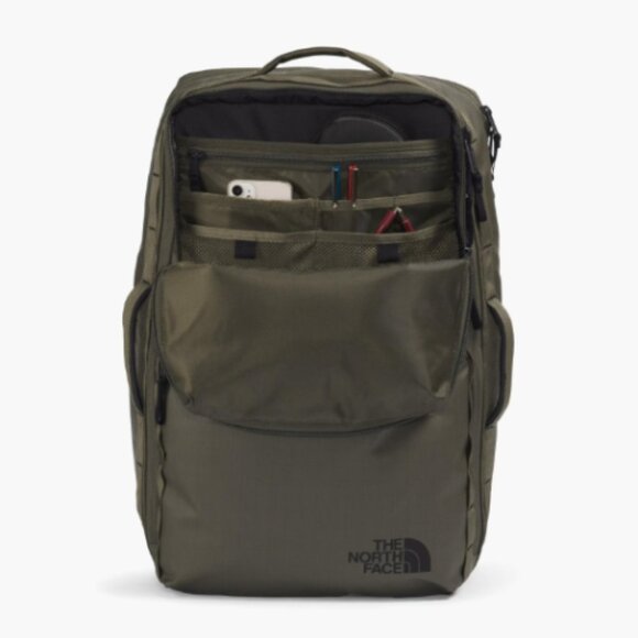 Travel Ready Base Camp Voyager 35L Pack The North Face Green - Picture 4 of 6